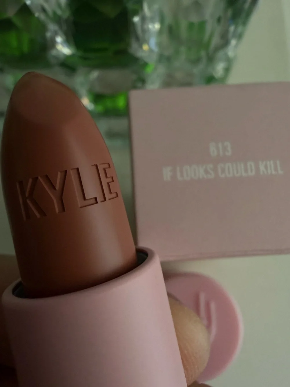 Kylie Cosmetics Crème Lipstick 613 Nude Taupe Brown Satin Finish Women